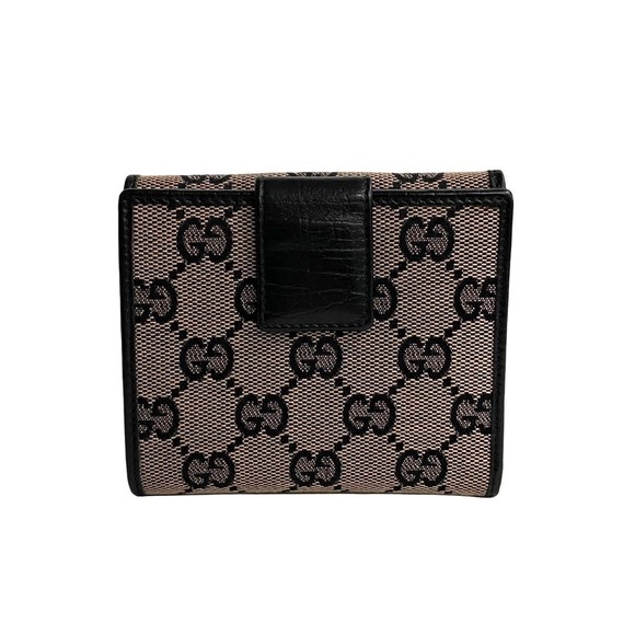 Gucci Bamboo GG Logo Wallet Black - Picture 3 of 10